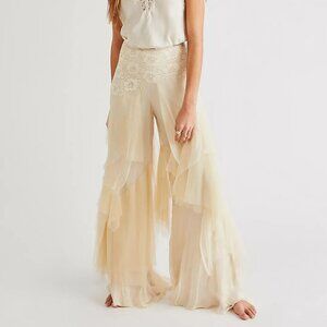 FREE PEOPLE FAIRY CHIFFON PANTS